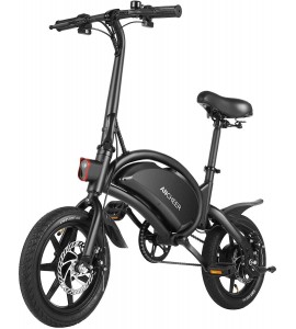 ANCHEER an-EB5 Plus Folding Electric Bike 350W/500W Electric Commuter Bicycle, 20MPH Adults Ebike with 48V 6ah/7.5ah Battery & Dual-Disc Brakes