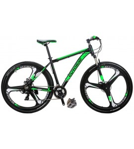 Eurobike Bikes HYX9 Aluminum Frame Mountain Bike 29 Inch 3 Spoke Wheels 21 Speed Bicycle