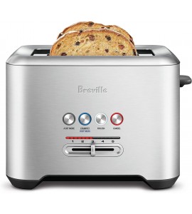 Breville Bit More 4-Slice Toaster, Brushed Stainless Steel