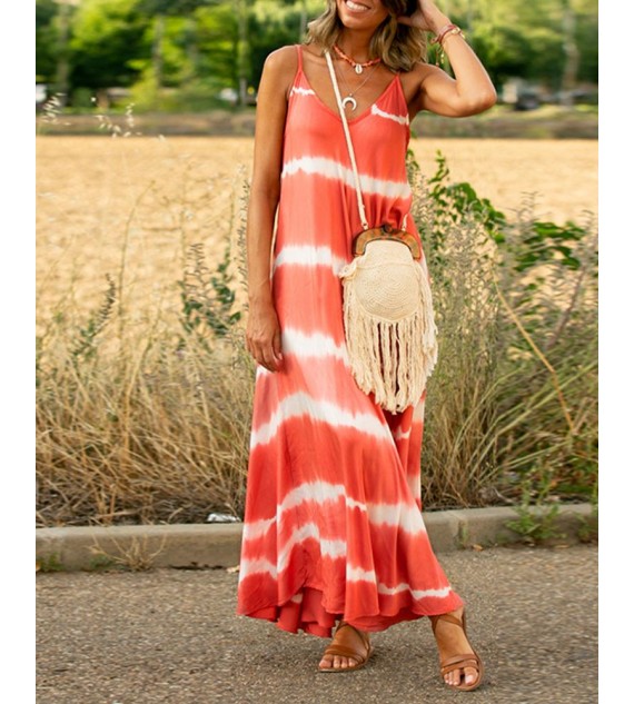 Tie Dye Maxi Dress