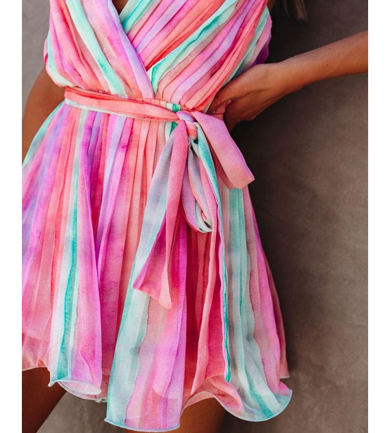Color Cami Mini Women Dress