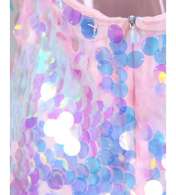 Sequins Spaghetti Strap Bodycon Dress